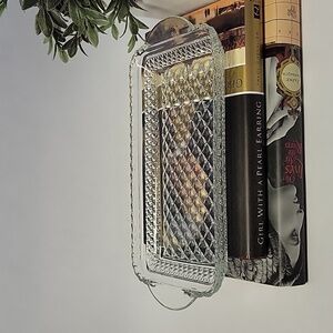 Vintage Anchor Hocking Wexford Glass tray